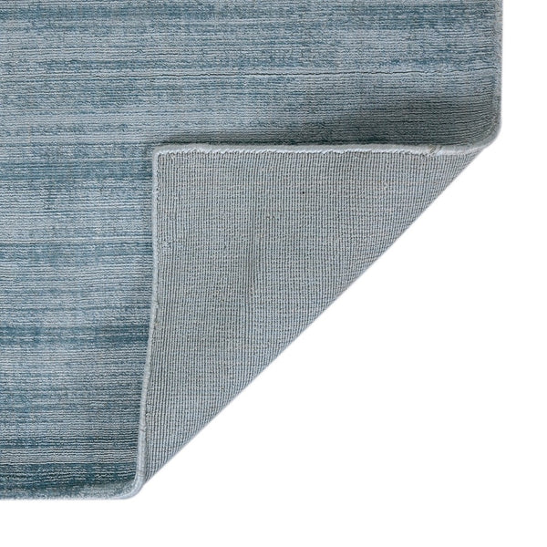 Amer Rugs Affinity Contemporary Striped Hand-woven Area Rug - Elegant Floor Art To Enhance Your Space Light Blue Viscose Afn50203