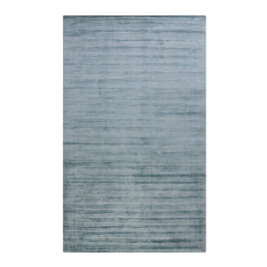 Amer Rugs Affinity Contemporary Striped Hand-woven Area Rug - Elegant Floor Art To Enhance Your Space Light Blue Viscose Afn50203