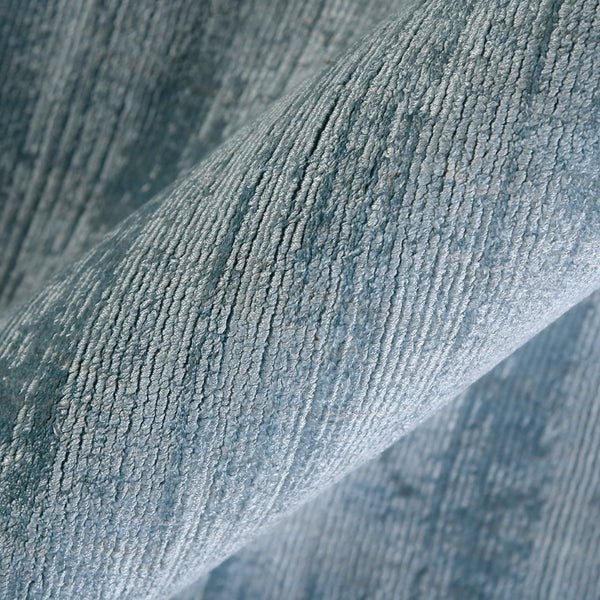 Amer Rugs Affinity Contemporary Striped Hand-woven Area Rug - Elegant Floor Art To Enhance Your Space Light Blue Viscose Afn50203