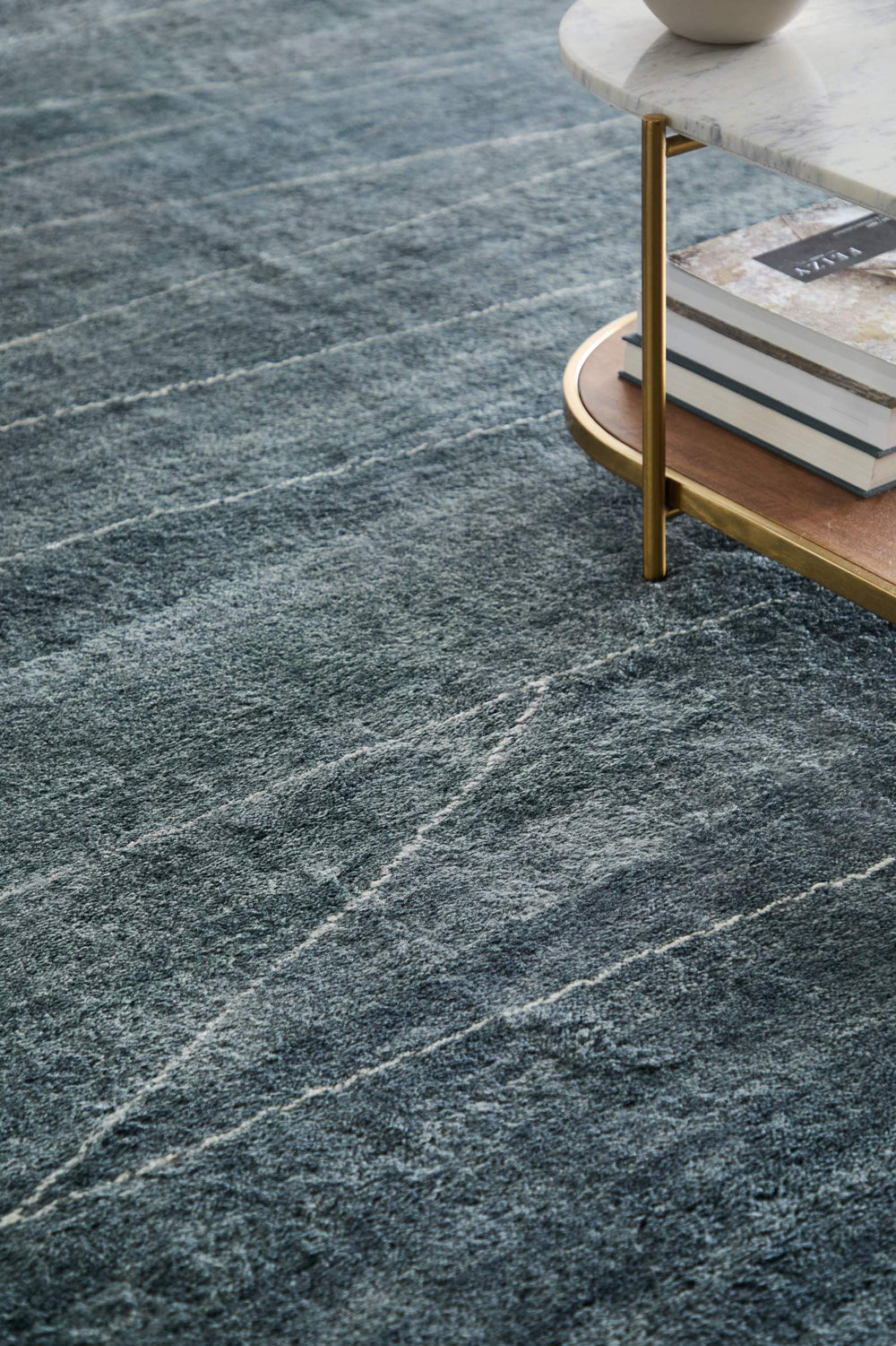 Feizy Rugs Agape Hand Knotted Wool Abstract Area Rug Organic Gray Ivory Living Room Accent 5'6" x 8'6" AGP69H6FCHL000E50