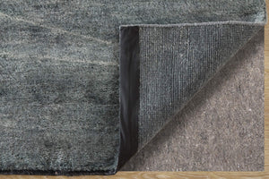 Feizy Rugs Agape Hand Knotted Wool Abstract Area Rug Organic Gray Ivory Living Room Accent 5'6" x 8'6" AGP69H6FCHL000E50