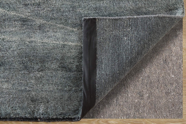 Feizy Rugs Agape Hand Knotted Wool Abstract Area Rug Organic Gray Ivory Living Room Accent 5'6" x 8'6" AGP69H6FCHL000E50