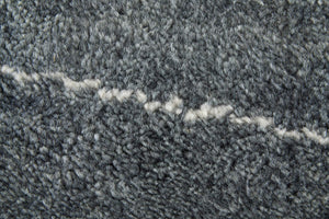 Feizy Rugs Agape Hand Knotted Wool Abstract Area Rug Organic Gray Ivory Living Room Accent 5'6" x 8'6" AGP69H6FCHL000E50