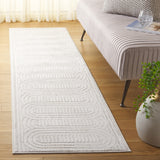 Safavieh Archway 802 Power Loomed Modern Rug Ivory / Ivory 35% Polypropylene, 35% Polyester, 30% Cotton