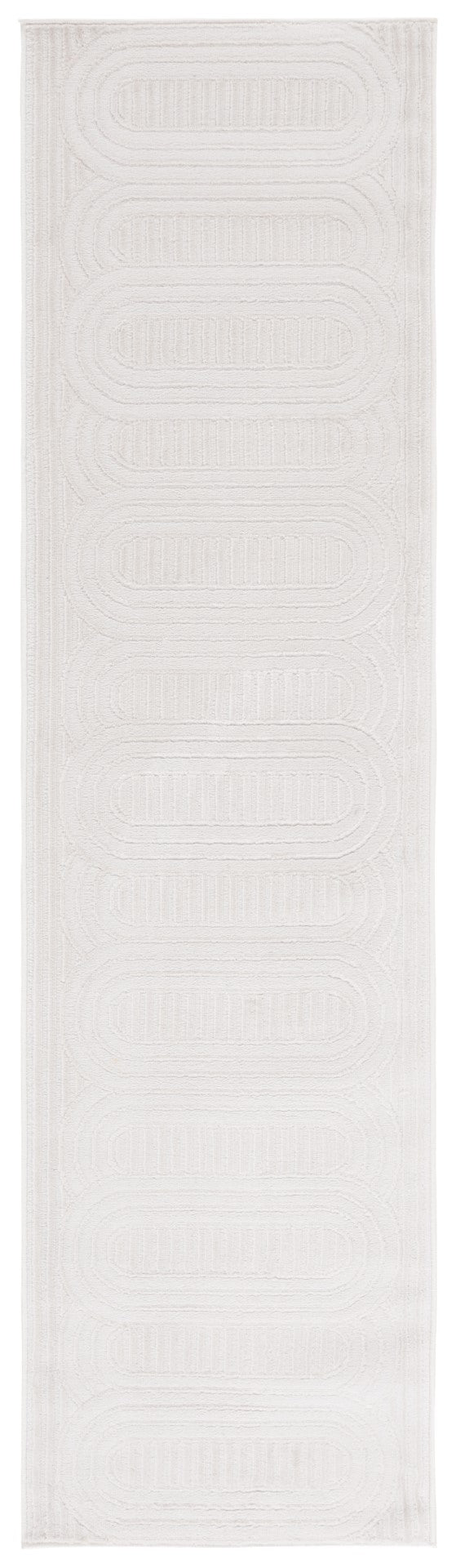 Safavieh Archway 802 Power Loomed Modern Rug Ivory / Ivory 35% Polypropylene, 35% Polyester, 30% Cotton