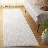 Safavieh Archway 804 Power Loomed Modern Rug Ivory / Ivory 35% Polypropylene, 35% Polyester, 30% Cotton