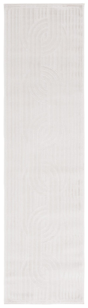 Safavieh Archway 804 Power Loomed Modern Rug Ivory / Ivory 35% Polypropylene, 35% Polyester, 30% Cotton