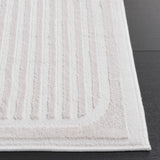 Safavieh Archway 804 Power Loomed Modern Rug Ivory / Ivory 35% Polypropylene, 35% Polyester, 30% Cotton