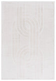 Safavieh Archway 804 Power Loomed Modern Rug Ivory / Ivory 35% Polypropylene, 35% Polyester, 30% Cotton