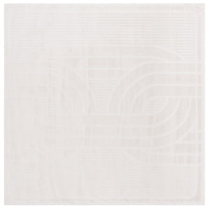Safavieh Archway 804 Power Loomed Modern Rug Ivory / Ivory 35% Polypropylene, 35% Polyester, 30% Cotton