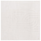 Safavieh Archway 804 Power Loomed Modern Rug Ivory / Ivory 35% Polypropylene, 35% Polyester, 30% Cotton