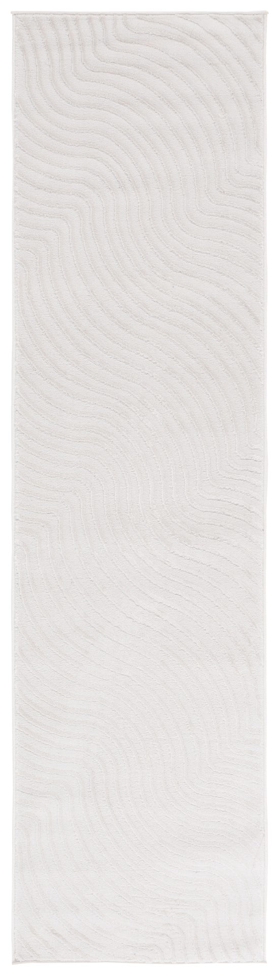 Safavieh Archway 806 Power Loomed Modern Rug Ivory / Ivory 35% Polypropylene, 35% Polyester, 30% Cotton
