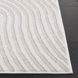 Safavieh Archway 806 Power Loomed Modern Rug Ivory / Ivory 35% Polypropylene, 35% Polyester, 30% Cotton