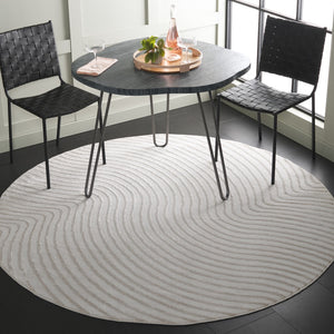 Safavieh Archway 806 Power Loomed Modern Rug Ivory / Ivory 35% Polypropylene, 35% Polyester, 30% Cotton