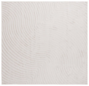 Safavieh Archway 806a Ivory / Ivory Ivory ,Ivory 35% Polypropylene,35% Polyester,30% Cotton Ahw806a-7sq