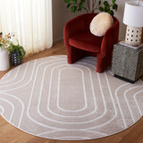 Safavieh Archway 808 Power Loomed Modern Rug Beige / Grey 35% Polypropylene, 35% Polyester, 30% Cotton