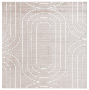 Safavieh Archway 808 Power Loomed Modern Rug Beige / Grey 35% Polypropylene, 35% Polyester, 30% Cotton