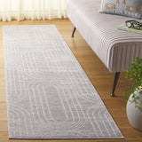 Safavieh Archway 808 Power Loomed Modern Rug Grey / Light Grey 35% Polypropylene, 35% Polyester, 30% Cotton