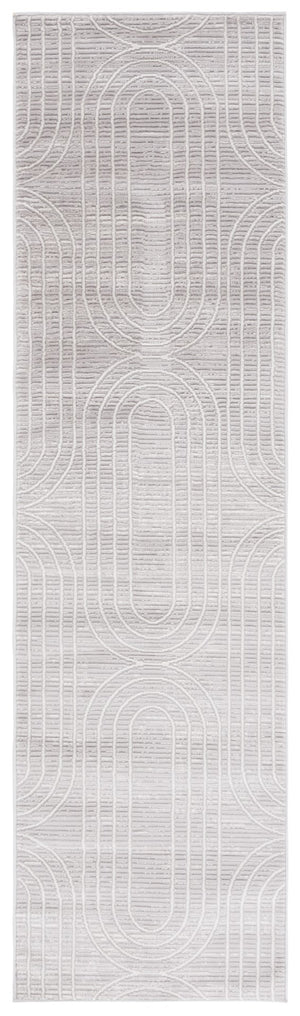 Safavieh Archway 808 Power Loomed Modern Rug Grey / Light Grey 35% Polypropylene, 35% Polyester, 30% Cotton