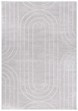 Safavieh Archway 808 Power Loomed Modern Rug Grey / Light Grey 35% Polypropylene, 35% Polyester, 30% Cotton