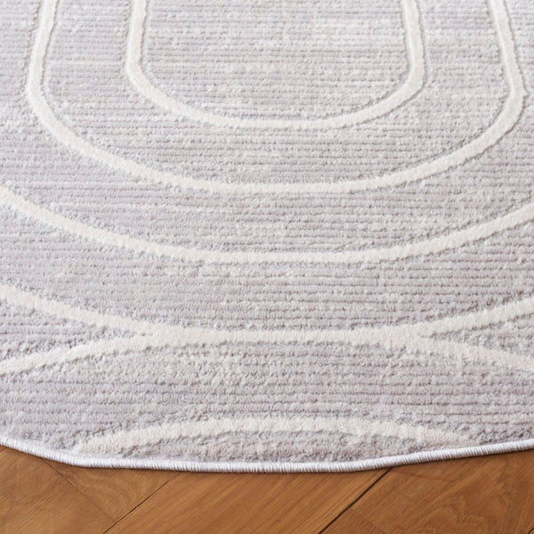 Safavieh Archway 808 Power Loomed Modern Rug Grey / Light Grey 35% Polypropylene, 35% Polyester, 30% Cotton