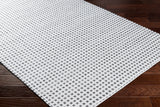 Ariel AIL-2302 9' x 12' Handmade Rug AIL2302-912  White, Charcoal Surya