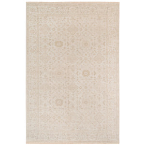 AMER Rugs Ainsley Hand-knotted Wool Viscose Area Rug with Bordered Motif for Living Room Decor 2' x 3' AIN10203