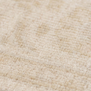 Ainsley Hand-knotted Wool Viscose Area Rug with Bordered Motif for Living Room Decor