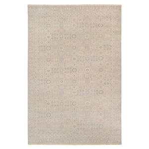 AMER Rugs Ainsley Hand-knotted Wool Viscose Area Rug with Classic Border for Home Decor Spaces 2' x 3' AIN40203