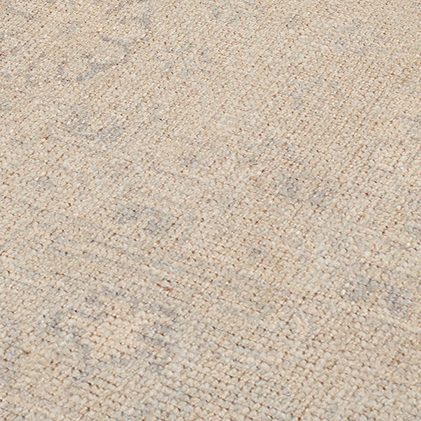 Ainsley Hand-knotted Wool Viscose Area Rug with Classic Border for Home Decor Spaces