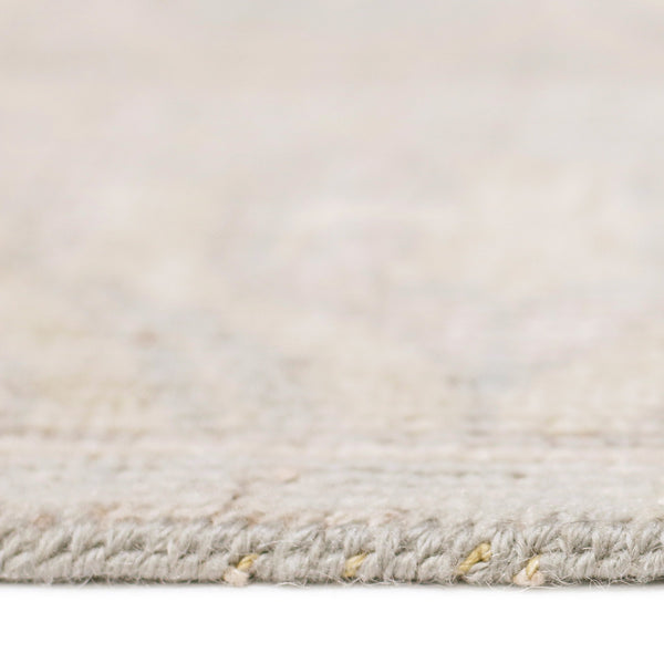 Ainsley Hand-knotted Wool Viscose Area Rug with Classic Border for Home Decor Spaces