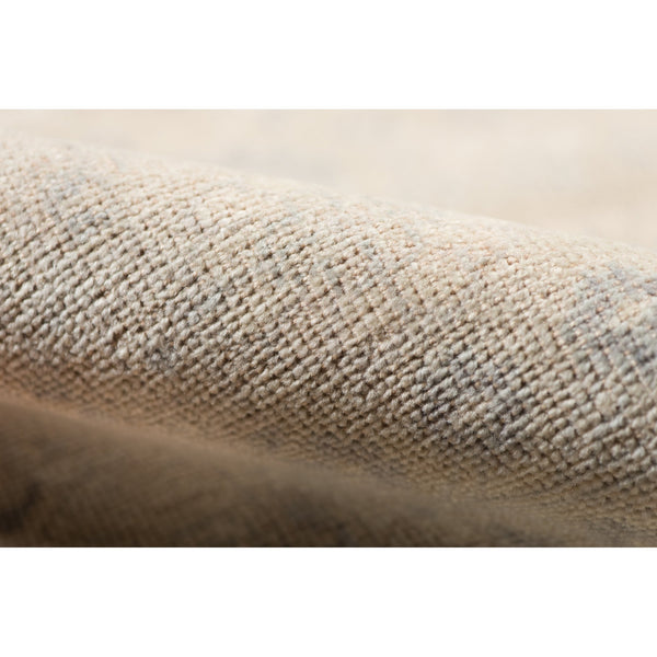 Ainsley Hand-knotted Wool Viscose Area Rug with Classic Border for Home Decor Spaces