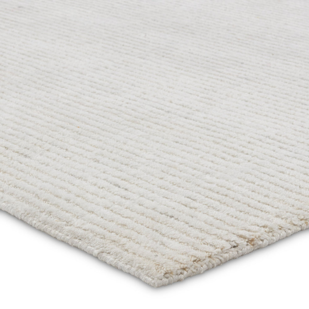 Jaipur Living Aiya Mona Aiy04 Handwoven Handmade 100% Pet Yarn Solids Solid Outdoor Rug Ivory 100% Pet Yarn Rug160656