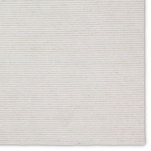 Jaipur Living Aiya Mona Aiy04 Handwoven Handmade 100% Pet Yarn Solids Solid Outdoor Rug Ivory 100% Pet Yarn Rug160656