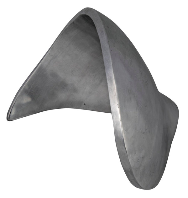 Noir Sheila, Artisan-Crafted Brushed Finish Sculpture - Modern Decorative Accent for Any Space AL-02BRS