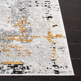 Safavieh Amelia 271 Power Loomed Transitional Rug Grey / Gold 50% Polypropylene, 50% Polyester