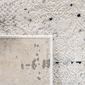 Safavieh Amelia Exquisite Transitional Area Rug - Stylish Durable Design For Elegant Home Décor Upgrade Grey ,Gold 50% Polypropylene,50% Polyester Ala271f-5r