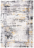 Safavieh Amelia 271 Power Loomed Transitional Rug Grey / Gold 50% Polypropylene, 50% Polyester