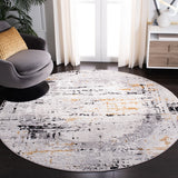 Safavieh Amelia 271 Power Loomed Transitional Rug Grey / Gold 50% Polypropylene, 50% Polyester