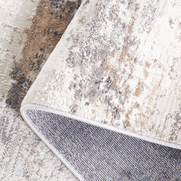 Safavieh Amelia 10' X 10' Square Ivory/Grey Area Rug - Elegant Flat Weave Design For Modern Living Spaces Ivory ,Grey 64% Polypropylene,36% Polyester Ala448a-10sq