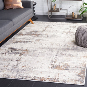 Safavieh Amelia 10' X 10' Square Ivory/Grey Area Rug - Elegant Flat Weave Design For Modern Living Spaces Ivory ,Grey 64% Polypropylene,36% Polyester Ala448a-10sq