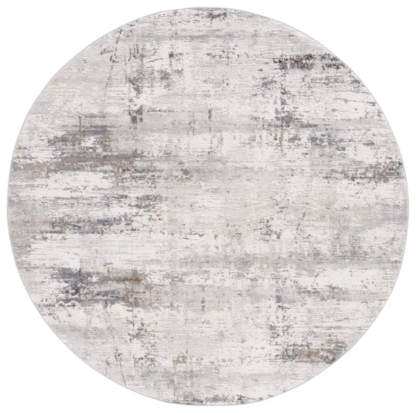 Safavieh Amelia 10' X 10' Square Ivory/Grey Area Rug - Elegant Flat Weave Design For Modern Living Spaces Ivory ,Grey 64% Polypropylene,36% Polyester Ala448a-10sq