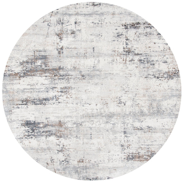 Safavieh Amelia 10' X 10' Square Ivory/Grey Area Rug - Elegant Flat Weave Design For Modern Living Spaces Ivory ,Grey 64% Polypropylene,36% Polyester Ala448a-10sq