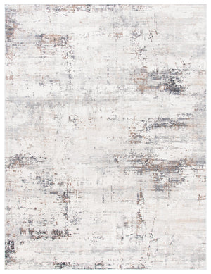 Safavieh Amelia 10' X 10' Square Ivory/Grey Area Rug - Elegant Flat Weave Design For Modern Living Spaces Ivory ,Grey 64% Polypropylene,36% Polyester Ala448a-10sq