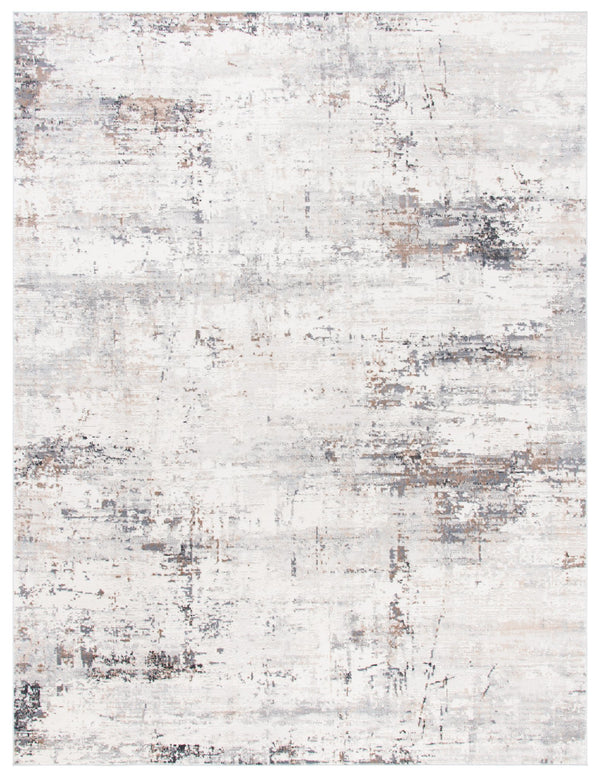 Safavieh Amelia 10' X 10' Square Ivory/Grey Area Rug - Elegant Flat Weave Design For Modern Living Spaces Ivory ,Grey 64% Polypropylene,36% Polyester Ala448a-10sq
