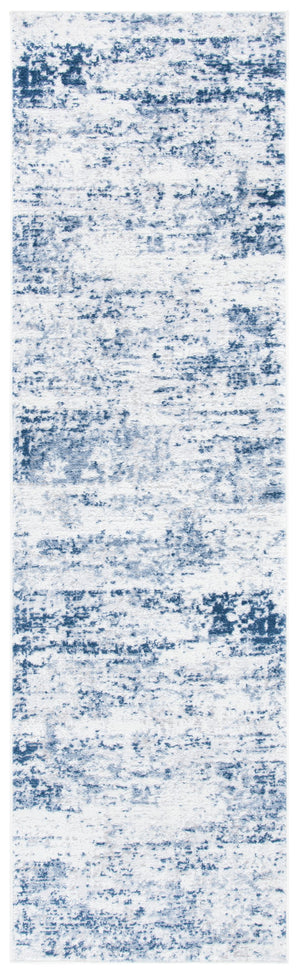 Safavieh Amelia Luxurious Area Rug - Elegant Ivory And Blue Design For Modern Home Décor And Comfort Ivory ,Navy 75% Polypropylene 25% Shrink Polyester Ala700b-216