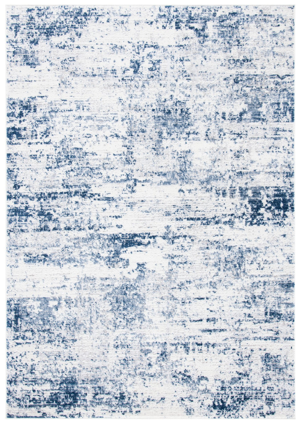 Safavieh Amelia Luxurious Area Rug - Elegant Ivory And Blue Design For Modern Home Décor And Comfort Ivory ,Navy 75% Polypropylene 25% Shrink Polyester Ala700b-216