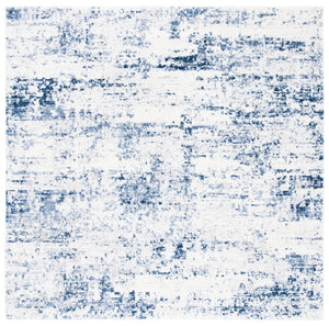 Safavieh Amelia Area Rug - Modern Turkish Design For Elegant Living Spaces, Perfect Blend Of Comfort & Style Ivory ,Navy 75% Polypropylene 25% Shrink Polyester Ala700b-68ov