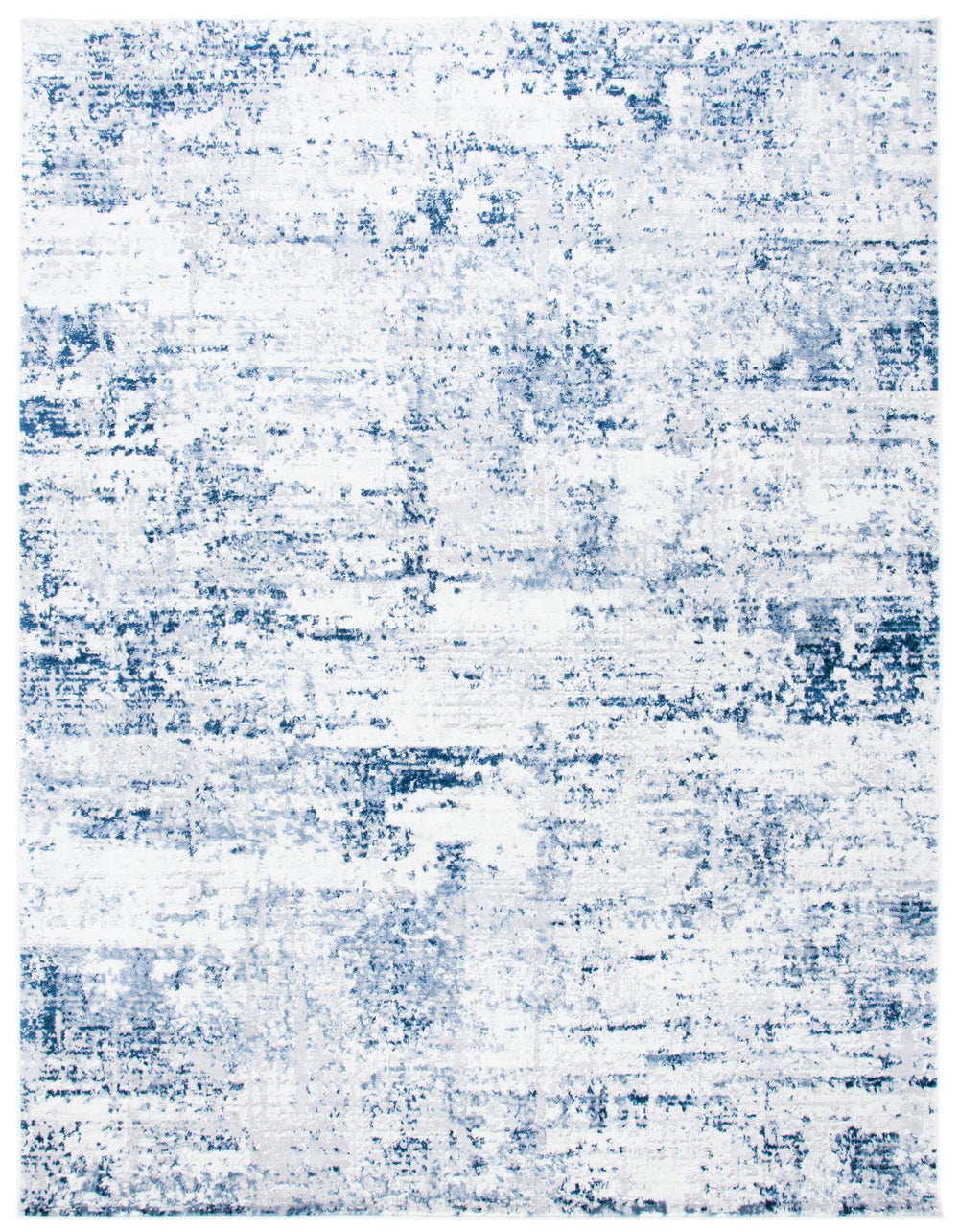 Safavieh Amelia Luxurious Area Rug - Elegant Ivory And Blue Design For Modern Home Décor And Comfort Ivory ,Navy 75% Polypropylene 25% Shrink Polyester Ala700b-216