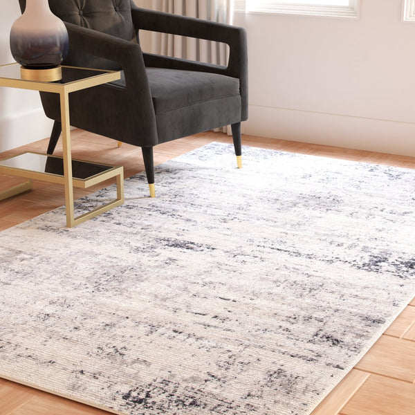 Safavieh Amelia Area Rug - Modern Turkish Design For Elegant Living Spaces, Perfect Blend Of Comfort & Style Ivory ,Grey 75% Polypropylene 25% Shrink Polyester Ala700c-12r